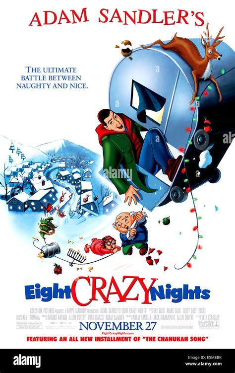 eight crazy nights poster|More.